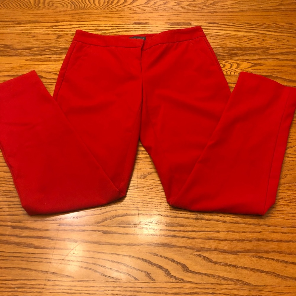 Vince Camuto size 0 red trousers